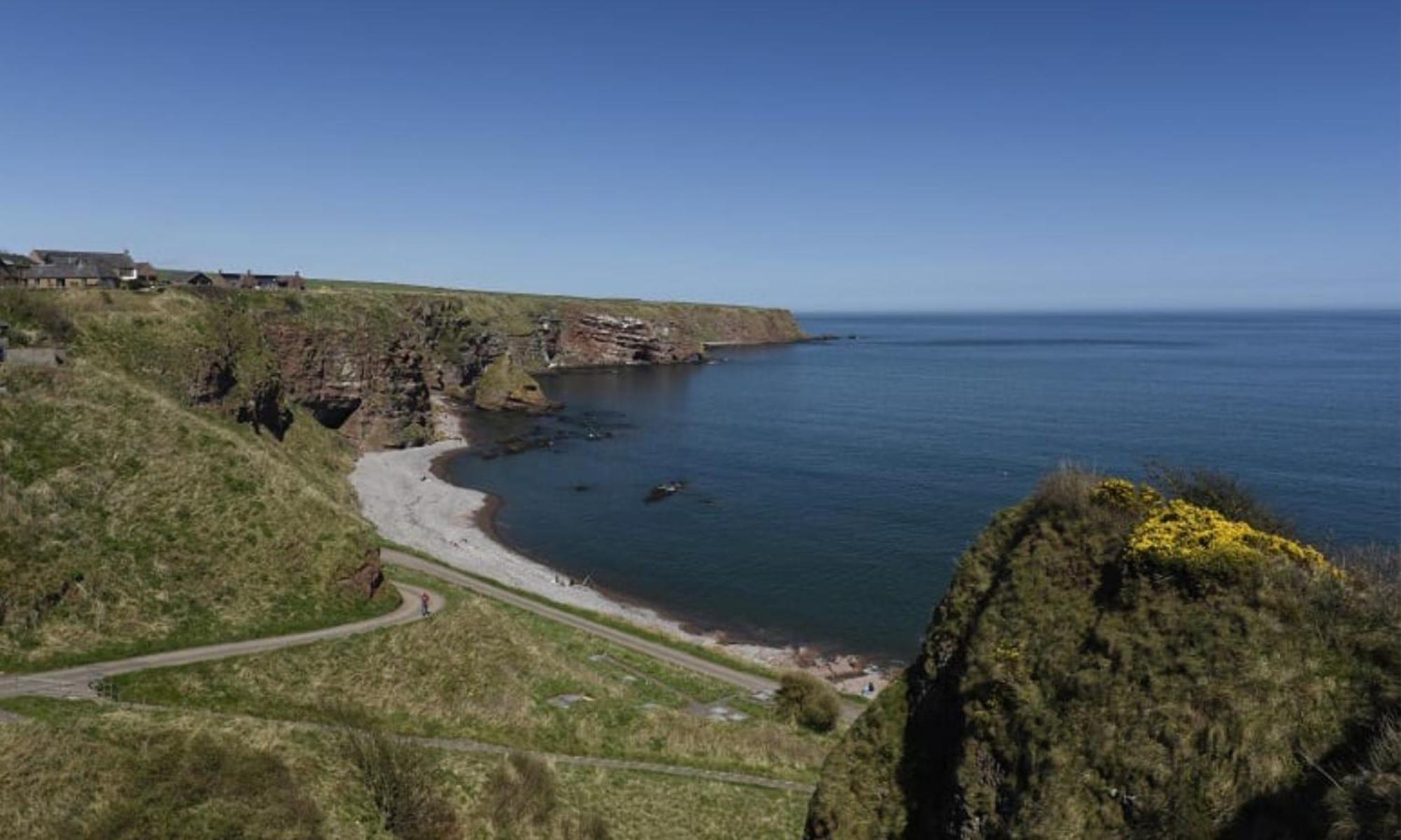 Clifftop Cottage Arbroath Extérieur photo